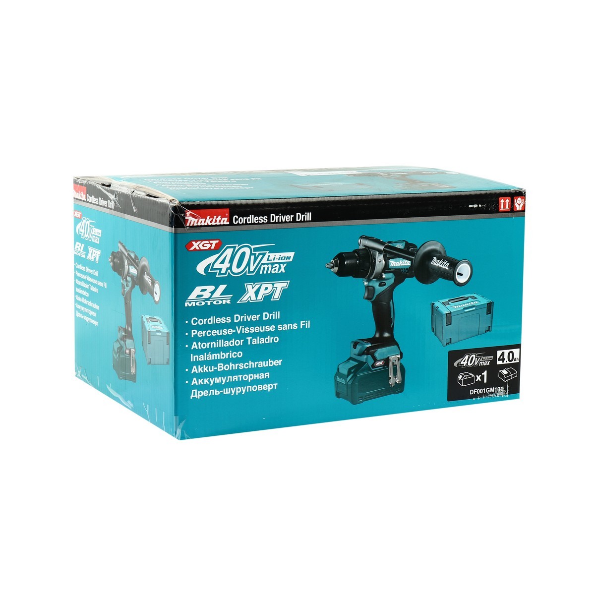 MAKITA สว่านไขควงไร้สาย 40 โวลต์ ขนาด 1/2 นิ้ว รุ่น DF001GM101 - Image 4