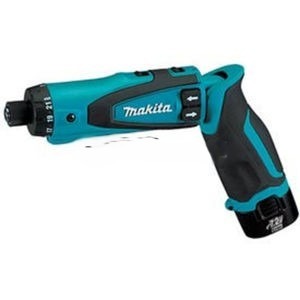 MAKITA รุ่น DF012DSE สว่านไขควงไร้สาย 7.2 โวลต์ รวมแบตเตอรี่และแท่นชาร์จ