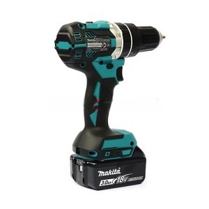 MAKITA รุ่น DHP484RFE สว่านกระแทกไร้สาย 18 โวลต์ ขนาด 13 มม. รวมแบตเตอรี่-แท่นชาร์จ - Image 2