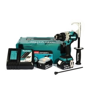 MAKITA รุ่น DHP486RFJ สว่านกระแทกไร้สาย 18 โวลต์ ขนาด 13 มม. รวมแบตเตอรี่-แท่นชาร์จ