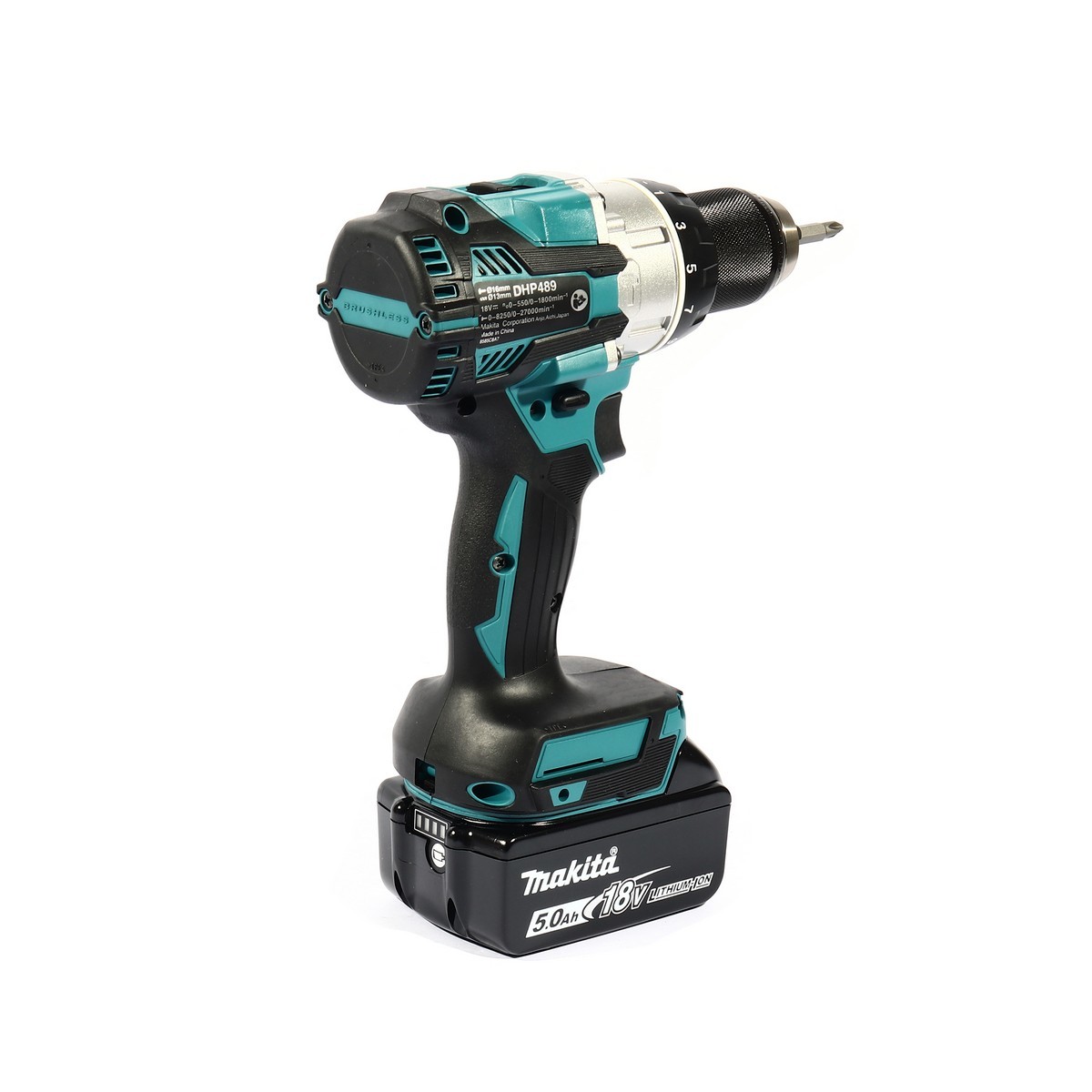 MAKITA (มากีต้า) สว่านไร้สายกระแทก 18 โวลต์ รุ่น DHP486RTJ - Image 5