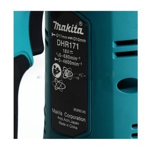 MAKITA รุ่น DHR171Z สว่านโรตารี่ไร้สาย 18 โวลต์ ขนาด 17 มม. ไม่รวมแบตเตอรี่-แท่นชาร์จ - Image 4