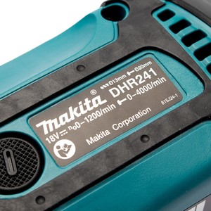 MAKITA สว่านโรตารี่ไร้สาย 18 โวลต์ ขนาด 20 มม. (13/16 นิ้ว) รุ่น DHR241Z - Image 6