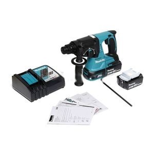 MAKITA รุ่น DHR242RFE สว่านโรตารี่ไร้สาย 18 โวลต์ ขนาด 24 มม. รวมแบตเตอรี่-แท่นชาร์จ - Image 6