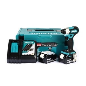 MAKITA รุ่น DTD157RFJ สว่านกระแทกไร้สาย 18V (พร้อมแบตเตอรี่ 3.0A และ แท่นชาร์จ) - Image 5