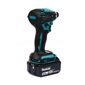 MAKITA รุ่น DTD172RTJ สว่านไขควงกระแทกไร้สาย 18 โวลต์ 1/4 นิ้ว รวมแบตเตอรี่และแท่นชาร์จ - Image 2