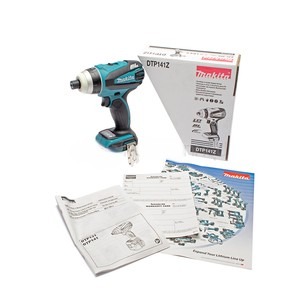 MAKITA รุ่น DTP141Z สว่านไขควงกระแทกไร้สาย 4 โหมด 18 โวลต์ 1/4 นิ้ว ไม่รวมแบตเตอรี่และแท่นชาร์จ - Image 6