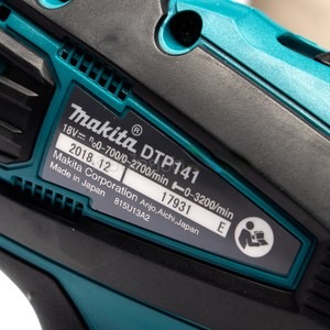 MAKITA รุ่น DTP141Z สว่านไขควงกระแทกไร้สาย 4 โหมด 18 โวลต์ 1/4 นิ้ว ไม่รวมแบตเตอรี่และแท่นชาร์จ - Image 4