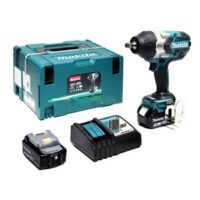 MAKITA รุ่น DTW-1002RFJ  เครื่องขันบล๊อกไร้สาย 18 โวลต์ 1/2 นิ้ว รวมแบตเตอรี่และแท่นชาร์จ