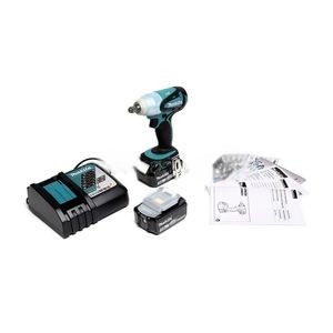 MAKITA รุ่น DTW-251RFE เครื่องขันบล๊อกไร้สาย 18 โวลต์ 1/2 นิ้ว รวมแบตเตอรี่และแท่นชาร์จ - Image 2
