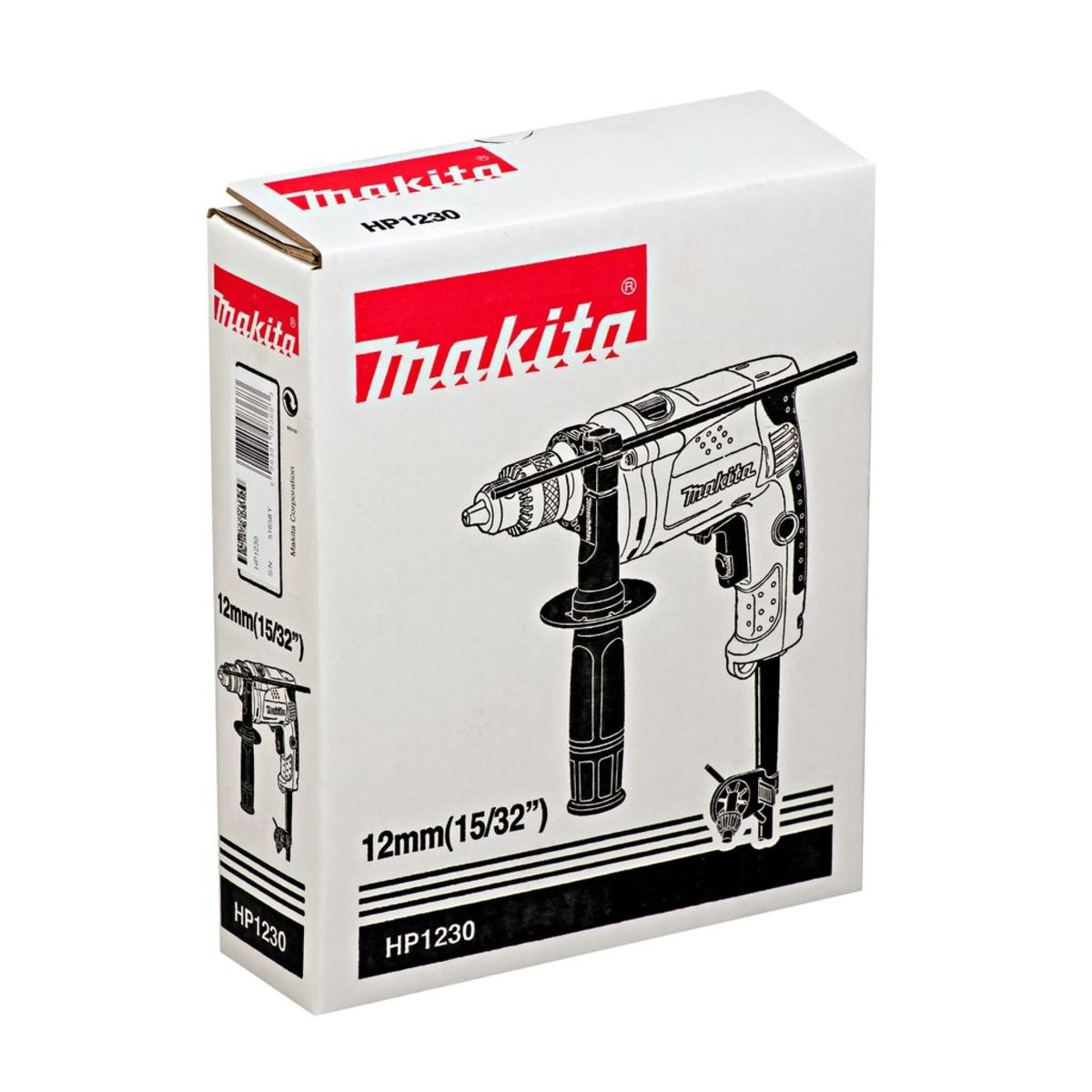 MAKITA รุ่น HP-1230 สว่านกระแทกไฟฟ้า ขนาด 12 มม. (15/32 นิ้ว) กำลังไฟ 400 วัตต์ - Image 4