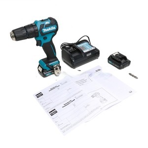 MAKITA รุ่น HP332DWYE สว่านกระแทกไร้สาย 12 โวลต์ ขนาด 10 มม. (3/8 นิ้ว) รวมแบตเตอรี่-แท่นชาร์จ - Image 4