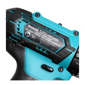 MAKITA รุ่น HP333DZ สว่านกระแทกไร้สาย 12 โวลต์ ขนาด 10 มม. (3/8 นิ้ว) ไม่รวมแบตเตอรี่-แท่นชาร์จ - Image 2