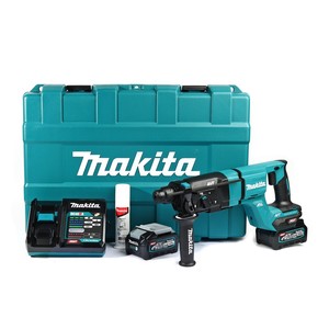 MAKITA รุ่น HR007GM201 สว่านโรตารี่ไร้สาย 40 โวลต์ ขนาด 28 มม. รวมแบตเตอรี่-แท่นชาร์จ