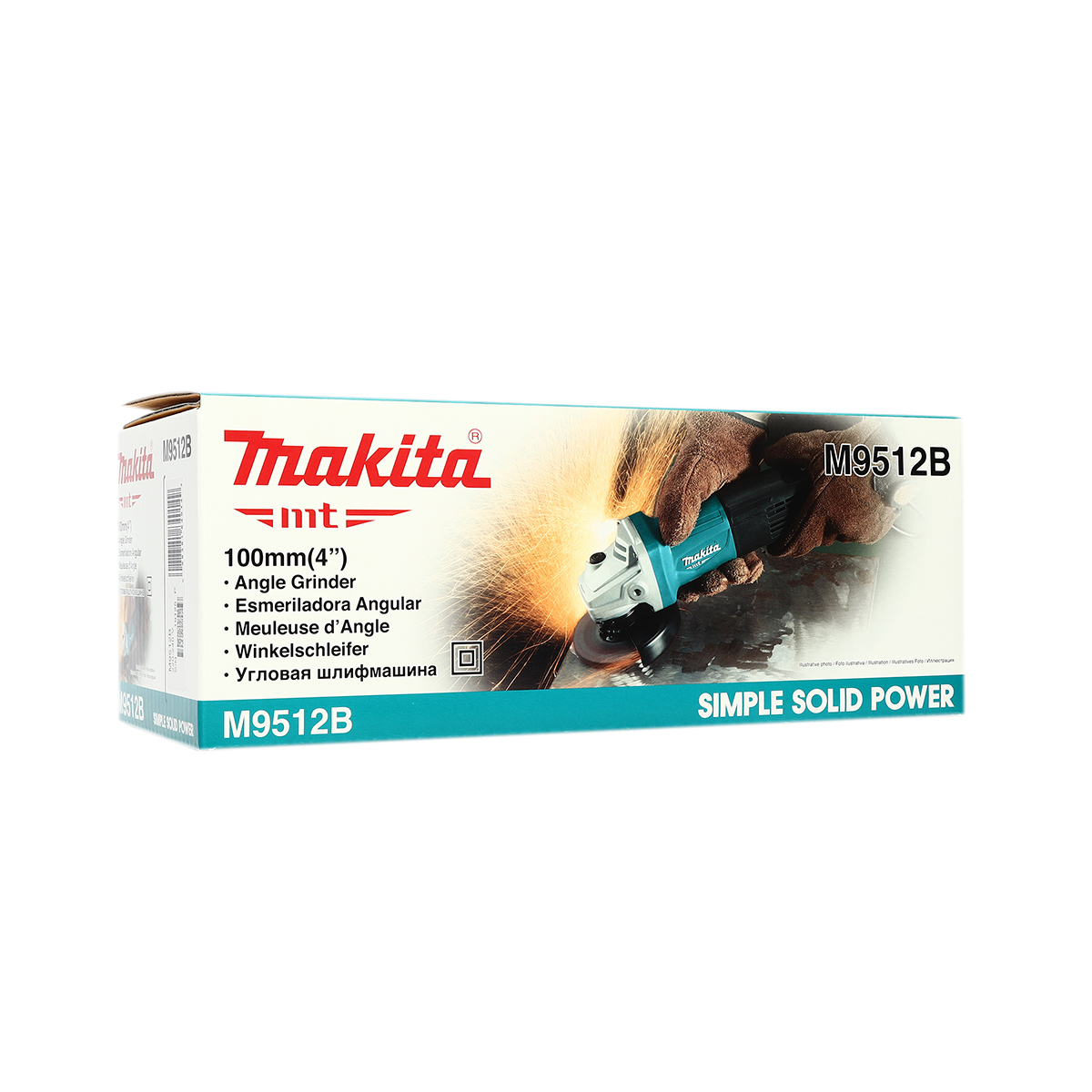 MAKITA รุ่น M9512B เครื่องเจียรไฟฟ้า 4 นิ้ว 720 วัตต์ - Image 2