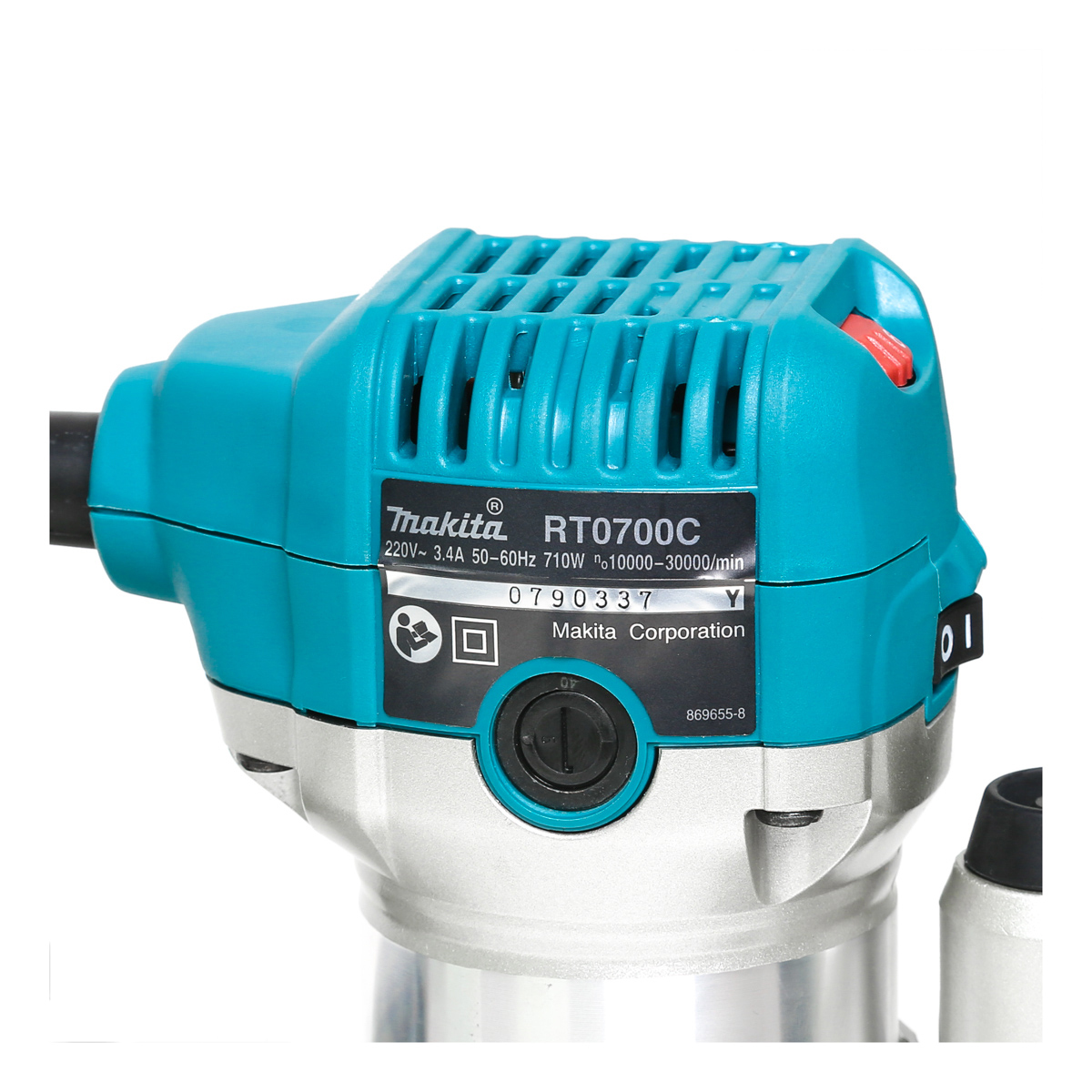 MAKITA รุ่น RT0700CX3 ทริมเมอร์ 710 วัตต์ ขนาด 6 มม. (1/4 นิ้ว) - Image 4