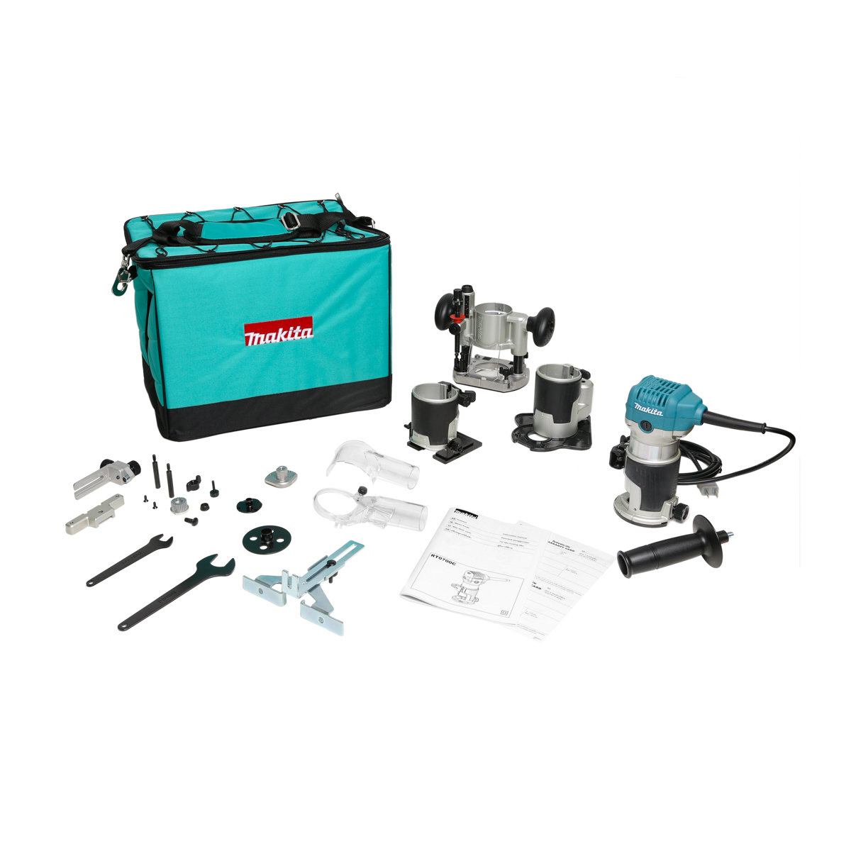MAKITA รุ่น RT0700CX3 ทริมเมอร์ 710 วัตต์ ขนาด 6 มม. (1/4 นิ้ว) - Image 2