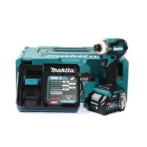 MAKITA รุ่น TD001GD101 สว่านไขควงกระแทกไร้สาย 40 โวลต์ 1/4 นิ้ว รวมแบตเตอรี่และแท่นชาร์จ - Image 2