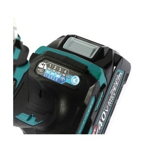 MAKITA รุ่น TD001GD101 สว่านไขควงกระแทกไร้สาย 40 โวลต์ 1/4 นิ้ว รวมแบตเตอรี่และแท่นชาร์จ - Image 5