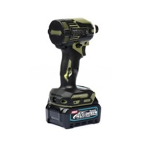 MAKITA รุ่น TD001GD105 สว่านไขควงกระแทกไร้สาย 40 โวลต์ 1/4 นิ้ว แรงบิดสูงสุด 220 นิวตันเมตร สีเขียว รวมแบตเตอรี่และแท่นชาร์จ - Image 2