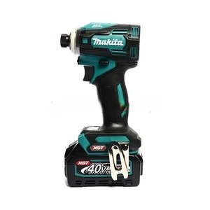 MAKITA รุ่น TD001GD201 สว่านไขควงกระแทกไร้สาย 40 โวลต์ 1/4 นิ้ว รวมแบตเตอรี่และแท่นชาร์จ - Image 3