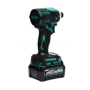 MAKITA รุ่น TD001GD201 สว่านไขควงกระแทกไร้สาย 40 โวลต์ 1/4 นิ้ว รวมแบตเตอรี่และแท่นชาร์จ - Image 2
