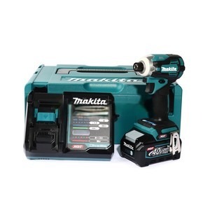 MAKITA รุ่น TD001GM101 สว่านไขควงกระแทกไร้สาย 40 โวลต์ 1/4 นิ้ว รวมแบตเตอรี่และแท่นชาร์จ - Image 4