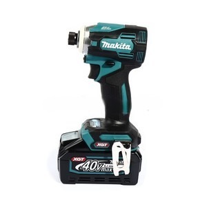 MAKITA รุ่น TD001GM101 สว่านไขควงกระแทกไร้สาย 40 โวลต์ 1/4 นิ้ว รวมแบตเตอรี่และแท่นชาร์จ - Image 3
