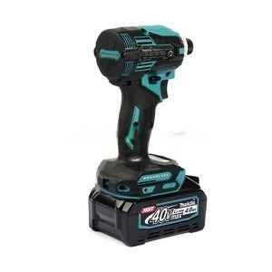 MAKITA รุ่น TD001GM101 สว่านไขควงกระแทกไร้สาย 40 โวลต์ 1/4 นิ้ว รวมแบตเตอรี่และแท่นชาร์จ - Image 2