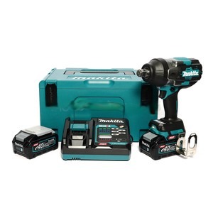 MAKITA รุ่น TW001GM204 ชุดบล็อกไร้สาย 40 โวลต์ ขนาด 3/4 นิ้ว รวมแบตเตอรี่และแท่นชาร์จ - Image 4