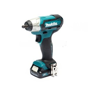 MAKITA รุ่น TW140DWYE เครื่องขันบล๊อกไร้สาย 12 โวลต์ 3/8 นิ้ว รวมแบตเตอรี่และแท่นชาร์จ