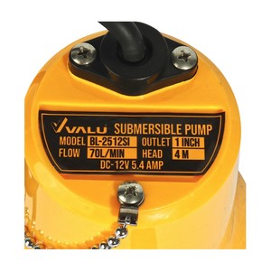 VALU ปั๊มแช่ไดโว่แบตเตอรี่/โซล่าเซลล์ DC-12V รุ่น BL-2512 - Image 6