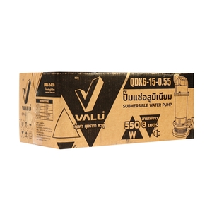 VALU ปั๊มแช่ ปั๊มไดโว่ ปั๊มจุ่ม รุ่น QDX6-15-0.55 - Image 6