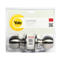 YALE ลูกบิดทั่วไปหัวกลม65มม. สีสแตนเลส รุ่น VCA5127