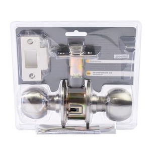 YALE ลูกบิดห้องน้ำหัวกลม75มม สีสแตนเลส รุ่น VCA5222 - Image 3