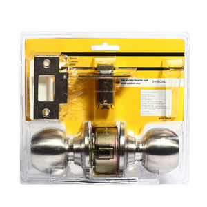 YALE ลูกบิดประตูห้องน้ำ หัวกลม จานเล็ก 5140 รุ่น EKN-VCA5142US32D - Image 2