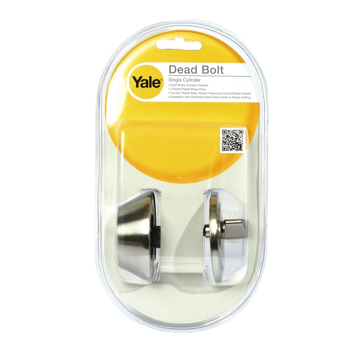 YALE กุญแจDEADBOLTดอกกุญแจด้านเดียว รุ่น V8111 - Image 2