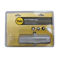 YALE โช๊คประตู 80กก. ค้างไม่ได้ สีเงิน รุ่น VC7722
