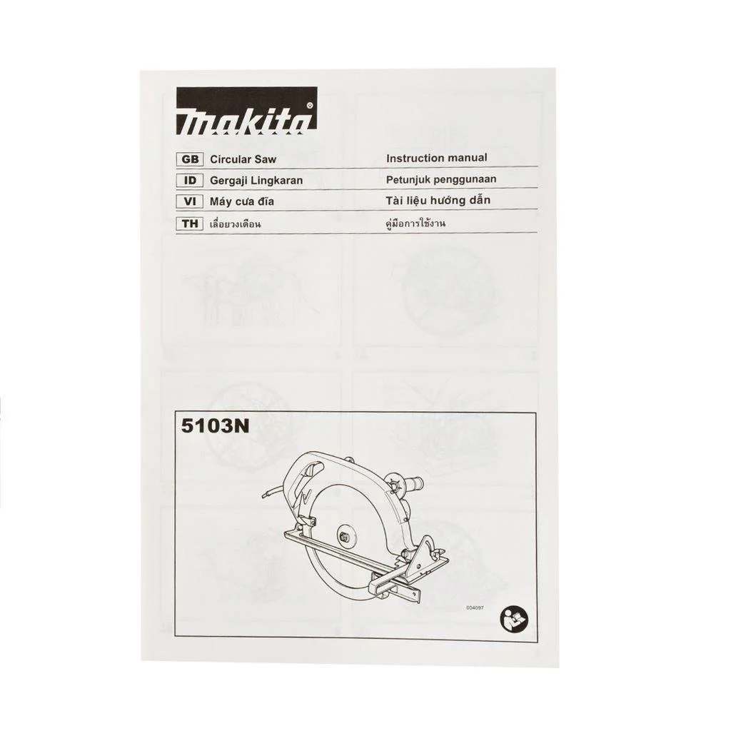 MAKITA รุ่น 5103N เลื่อยวงเดือน ขนาด 13-1/8 นิ้ว (335 มม.) - Image 8
