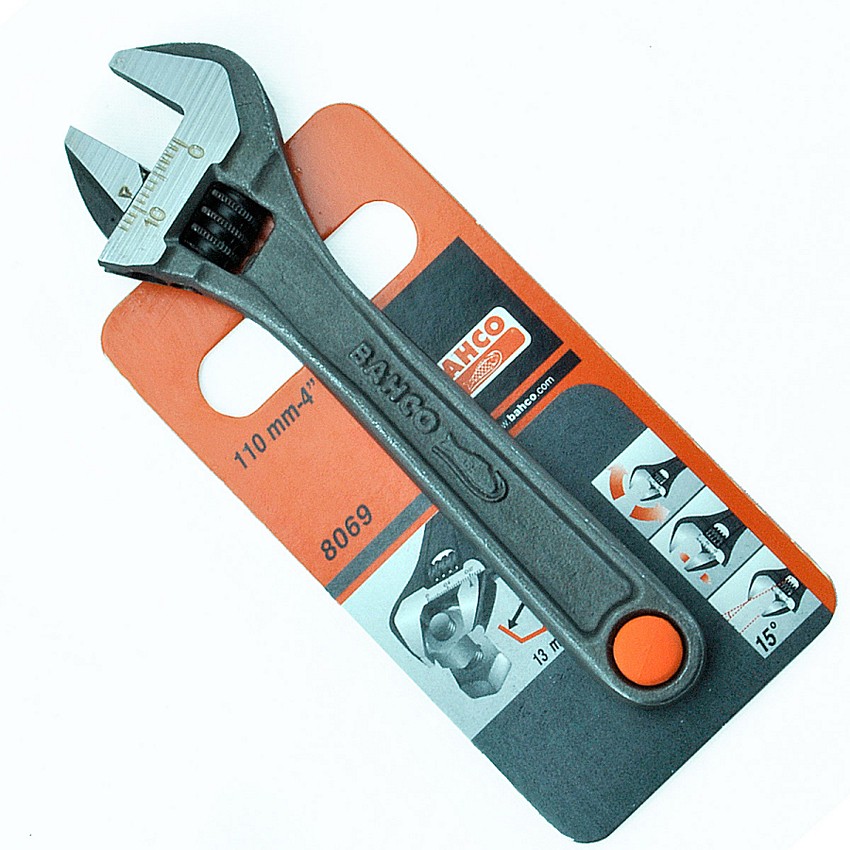 BAHCO ประแจเลื่อน 4" รุ่น 8069 - Image 3
