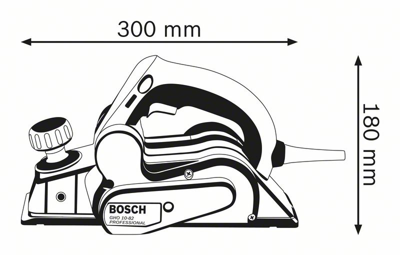 BOSCH รุ่น GHO 10-82 กบไฟฟ้า - Image 2