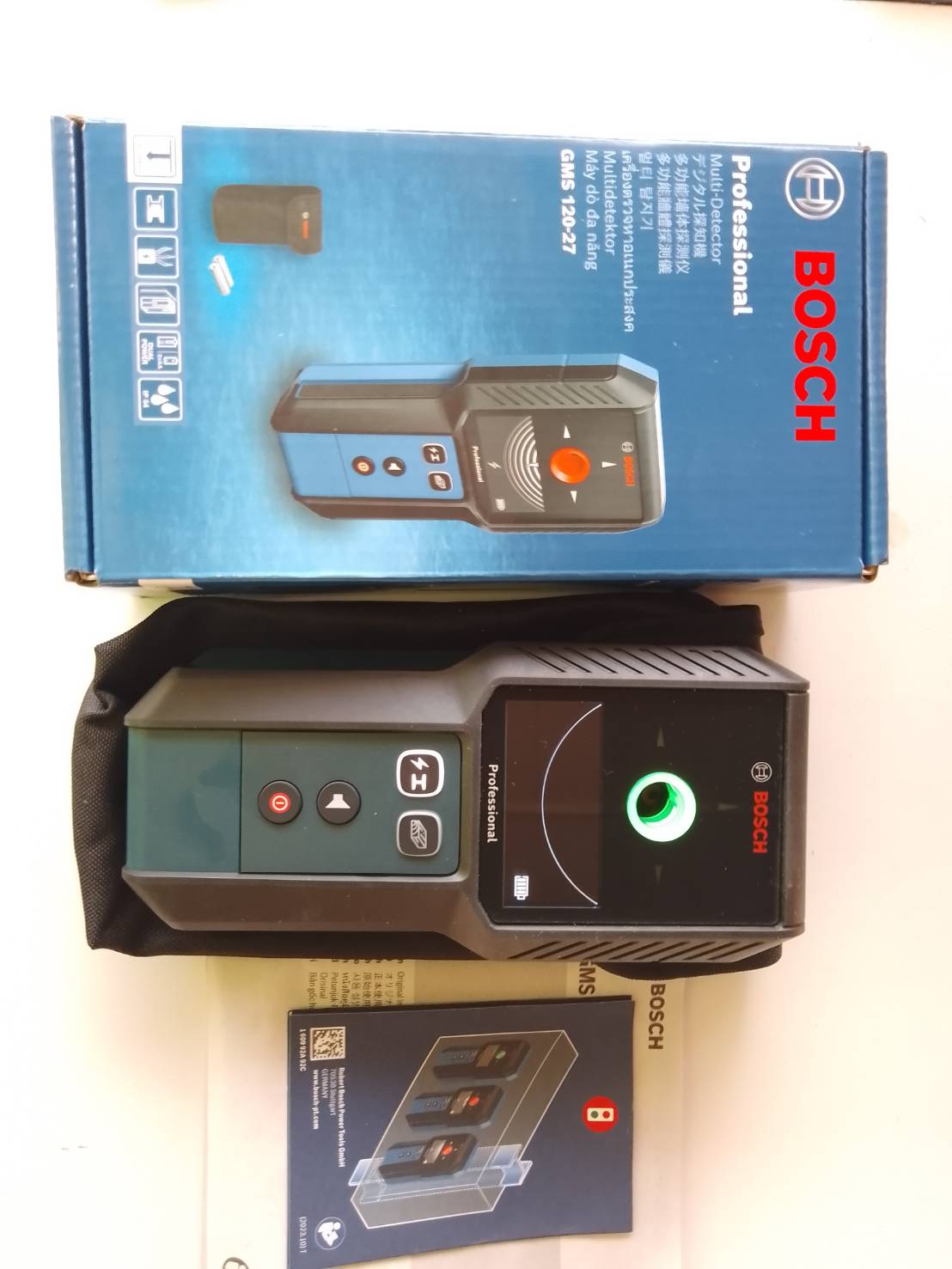 BOSCH รุ่น GMS 120-27 เครื่องสแกนผนังและตรวจหาวัตถุ - Image 7