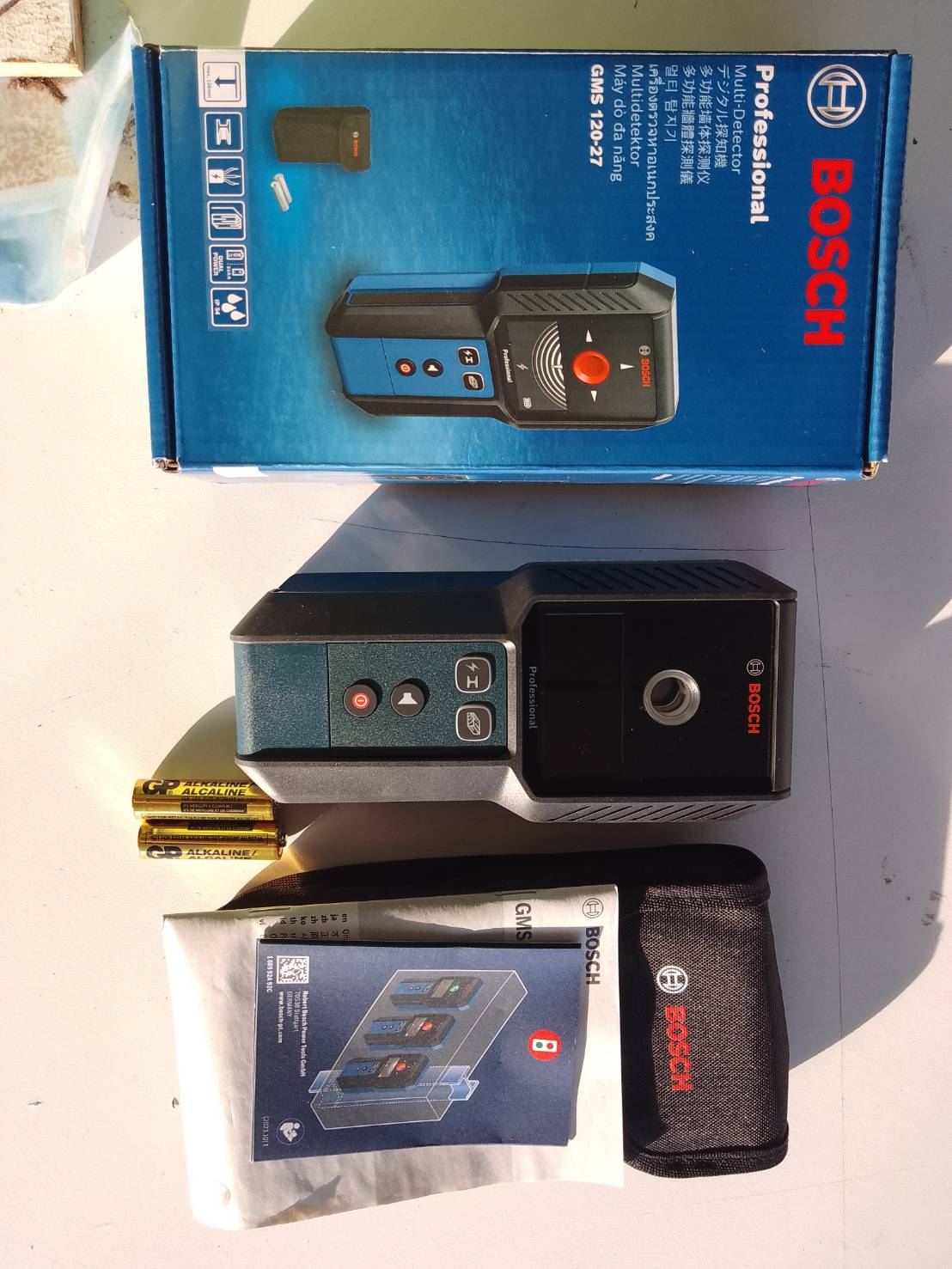 BOSCH รุ่น GMS 120-27 เครื่องสแกนผนังและตรวจหาวัตถุ - Image 13