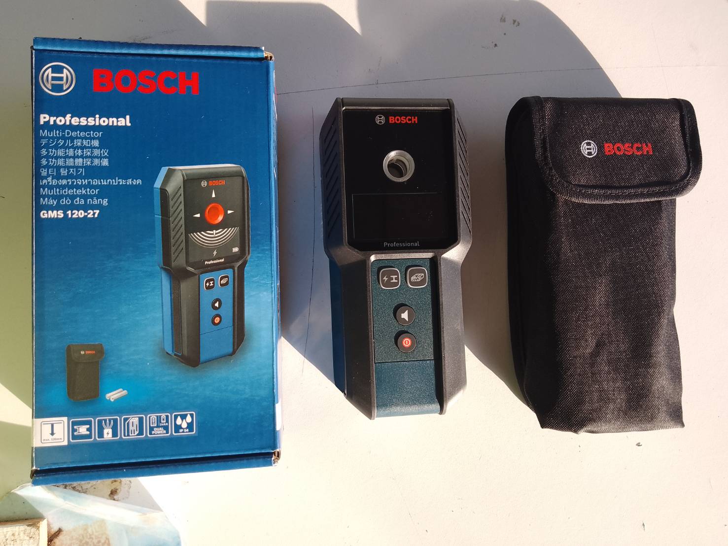 BOSCH รุ่น GMS 120-27 เครื่องสแกนผนังและตรวจหาวัตถุ - Image 2