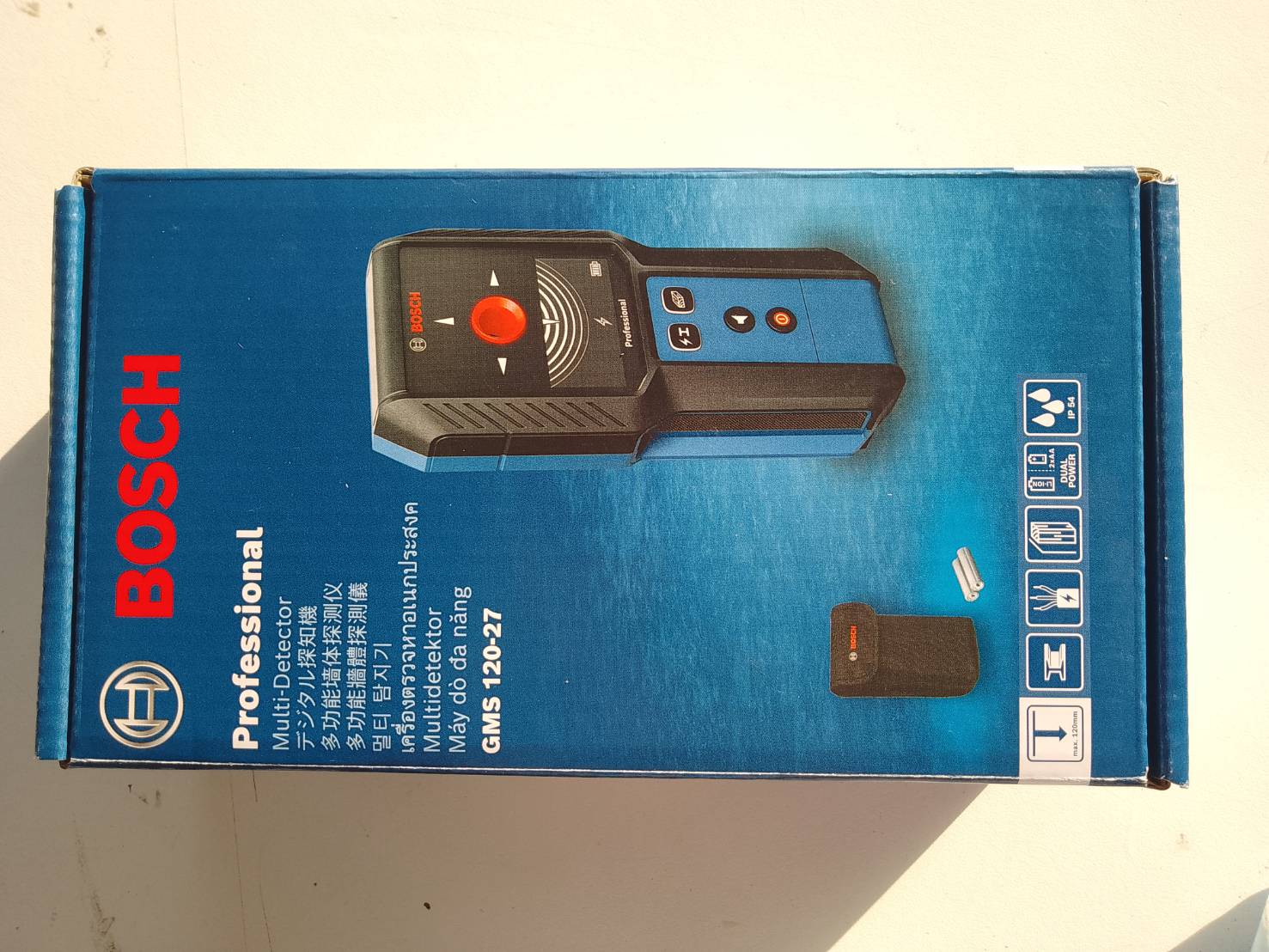 BOSCH รุ่น GMS 120-27 เครื่องสแกนผนังและตรวจหาวัตถุ - Image 14