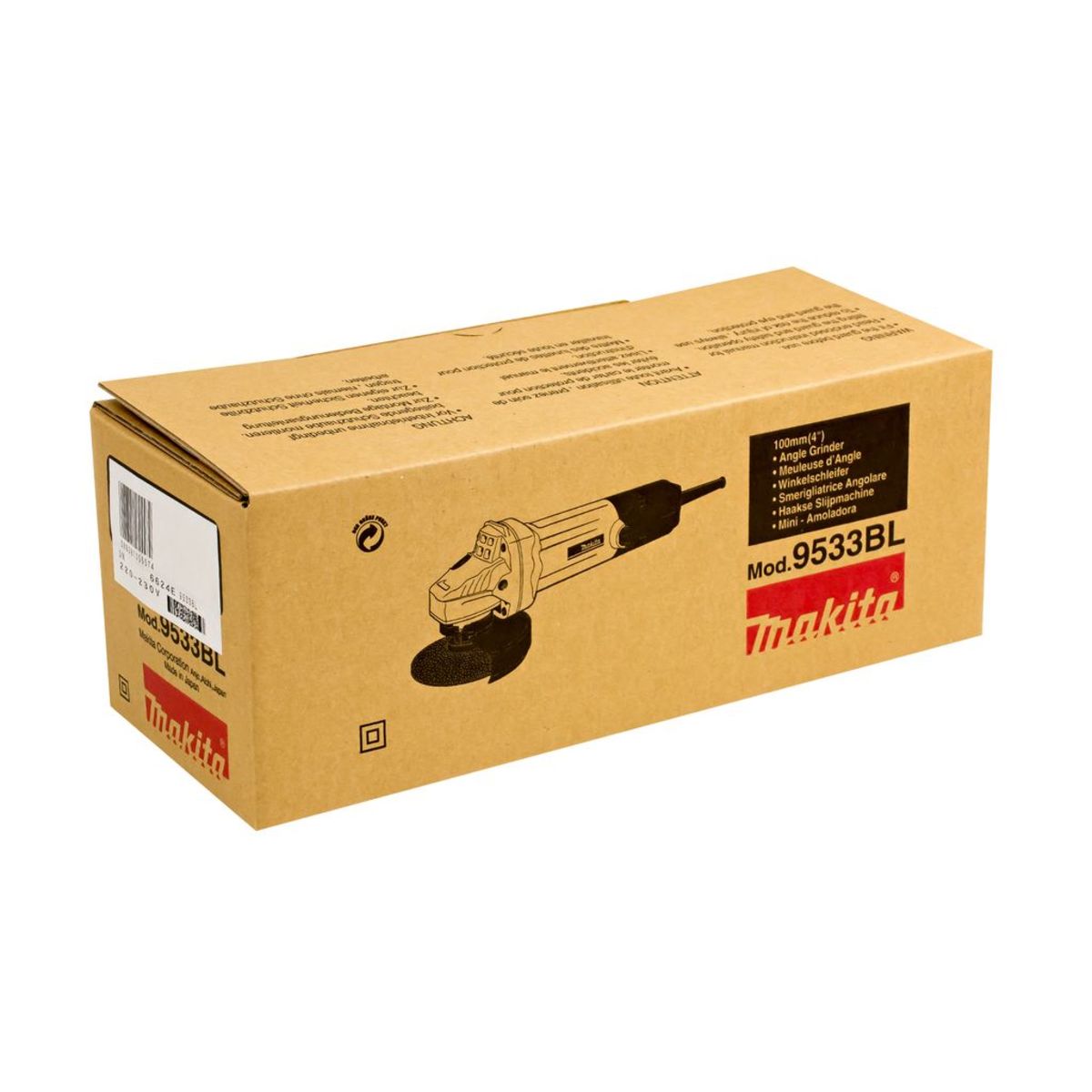 MAKITA รุ่น 9533L เครื่องเจียร์ไฟฟ้า ขนาด 4 นิ้ว กำลังไฟ 720 วัตต์ - Image 6
