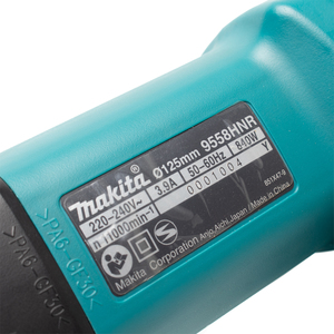 MAKITA รุ่น 9558HNRG เครื่องเจียรไฟฟ้า ขนาด 5 นิ้ว กำลังไฟ 840 วัตต์ - Image 5