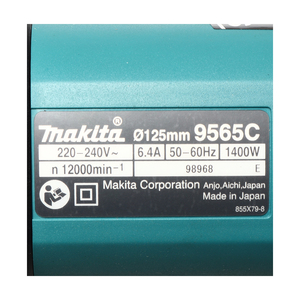 MAKITA รุ่น 9565C เครื่องเจียรไฟฟ้า ขนาด 5 นิ้ว กำลังไฟ 1,400 วัตต์ - Image 5