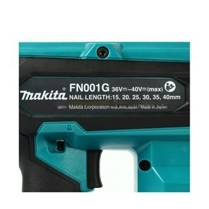 MAKITA รุ่น FN001GZ02 แม็กยิงตะปูไร้สาย 40 โวลต์ ไม่รวมแบตเตอรี่และแท่นชาร์จ ขนาด 40 มม. - Image 2