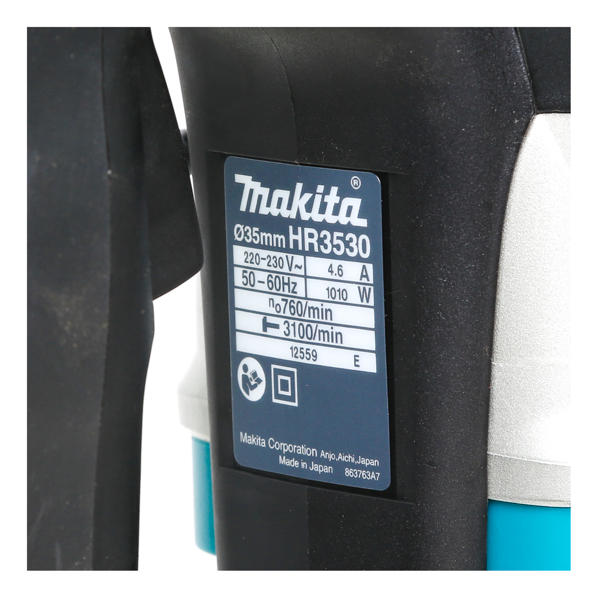 MAKITA รุ่น HR-3530 สว่านโรตารี่ไฟฟ้า ขนาด 35 มม. (1-3/8 นิ้ว) กำลังไฟ 1,010 วัตต์ - Image 4